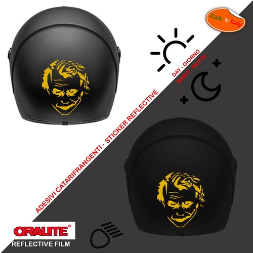 Adesivi casco rifrangenti