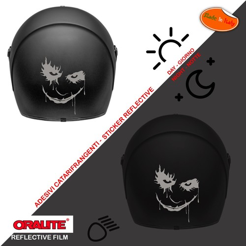 Adesivi casco rifrangenti the