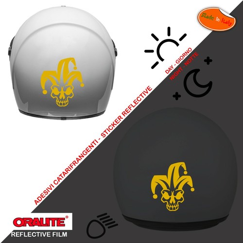 Adesivi casco rifrangenti